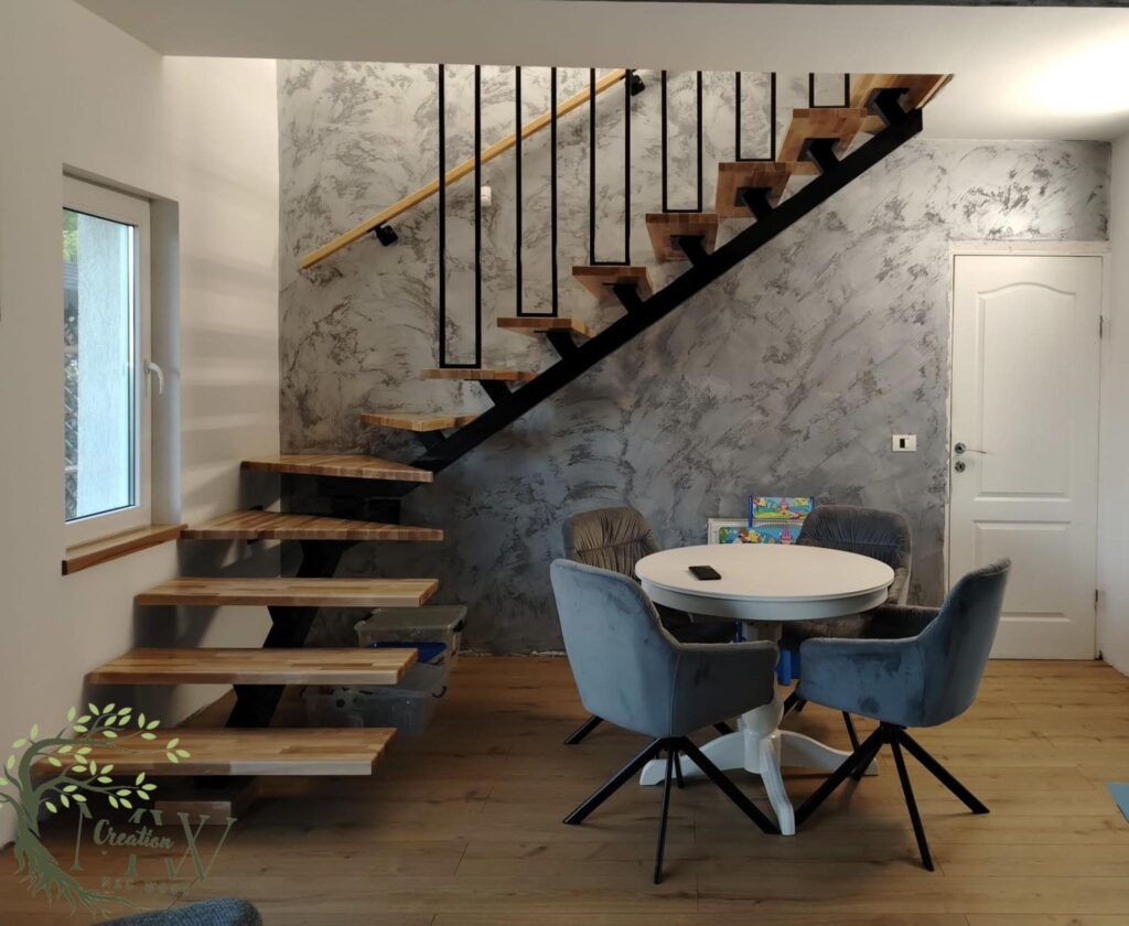 Scări Interior Lemn Masiv Magwood – Între Natură, Design și Arhitectură